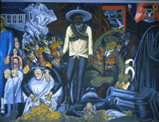 HispanoAmerica Jose Clemente Orozco from The Epic of American Civilization fresco 193334