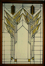 Prototype window Susan Lawrence Dana House Springfield Ill 190204 Greenville College