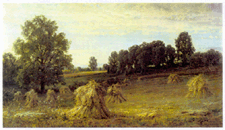 Do you own this painting A Harvest Field by William Trost Richards is being sought for an exhibition at the Brandywine