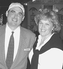 The trade mourns the passing of Jonathan H Boyd pictured here with his sister Priscilla Boyd Angelos at the Ellis Antiques Show November 2001