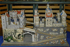 There wasnt a toy soldier collector at the show who didnt stop to admire Radnor Pa dealers Roy and Grace Olsens painted wooden castle Made around 1880 in Germany the castle was detailed with tree bark to simulate exterior terrain and tagged 6500