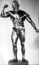 Lifesize bronze casting of bodybuilder Eugene Sandow 150000 Bowman Ltd