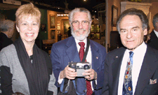 Helaine and Burt Fendelman with Robert Sack center