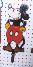 Higganum House Antiques offered this wooden Mickey Mouse with original paint for 125