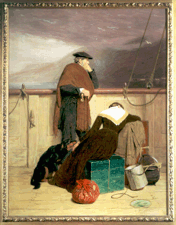 Lochaber No More John Watson Nichol 1883 Oil on canvas