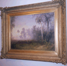 Florida Landscape by Herman Herzog could be found at Charleston Renaissance Gallery