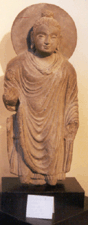 Gandaharan Buddha circa 200 AD Kandahar Afghanistan was shown by Countess and Goat Ancient Art Southborough Mass