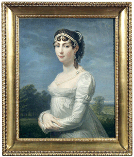 Andrea Appiani, "Portrait of a young lady,” oil on canvas, 30 by 24 ¼ inches, $143,000.