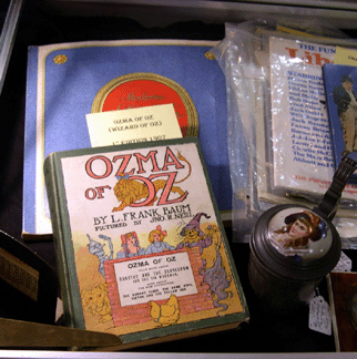 Wayside Antiques in Marlborough, Mass., had a 1907 edition of Ozma of Oz.