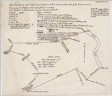 The sale's top lot was Thomas Jefferson's survey map delineating a tract of land in Virginia, which was drawn by him and signed four times. The map reached $38,331.