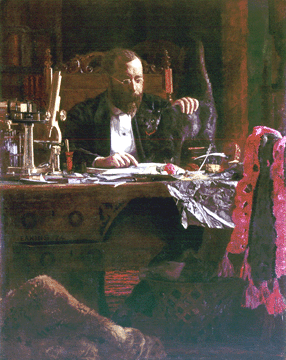Thomas Eakins, "Portrait of Professor Benjamin H. Rand,†1874. 