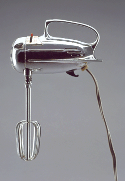 Mixall Jr portable electric mixer, designed 1945‵5. Eric Brill collection.