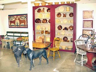 Harry Hartman Antiques, Marietta, Penn.