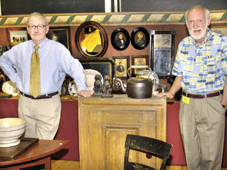 Charles Hodges and Doug Maue, Charles A. Hodges Antiques, Miamisburg, Ohio