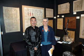 Vichai and Lee Chinalai, Chinalai Tribal Antiques, Ltd, Shoreham, N.Y., assembled a special show exhibition, "Sex & Spirit,†featuring the couple's collection of genital shrine pieces, phallic-shaped amulets and yantra drawings. 