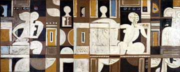Yiannis Morales (b 1916), "Composition,†1965, achieved $968,384, making it the highest price ever paid for a work by a living Greek artist at auction.
