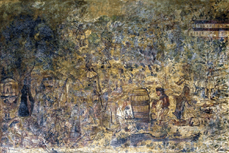 Theofilos Hadjimchail, "Katsantonis in the Ravine near 'Pende Pigadia,'†fresco, realized $568,742, a world record for the artist.