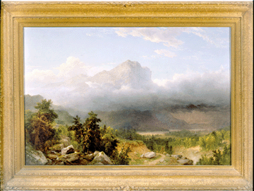 Asher B. Durand (1796‱886), "A Symbol,†1856, oil on canvas, 39 3/8  by 59 3/8  inches. Hunter Museum of American Art, Chattanooga, Tenn., museum purchase.