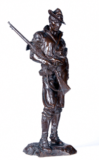 Allen George Newman (American, 1875‱940), "Rough Rider,†1904, bronze, 28 3/8  inches high, signed and dated, sold for $22,800.