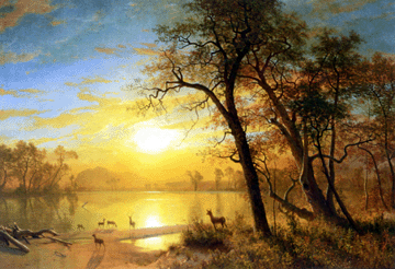 Albert Bierstadt, "Mountain Lake,†sold for $4,856,000.