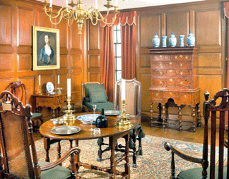 Bayou Bend Collection and Gardens, Pine Room.