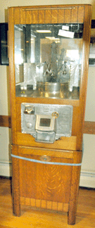 An Electroscope Traveling Crane arcade game made by the International Mutoscope Reel Co., realized $3,305.