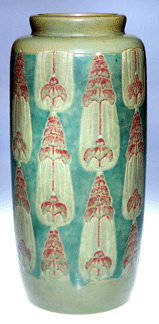 The Overbeck Pottery Arts and Crafts vase surged to a final price of $67,850.