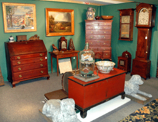 Kelly Kinzle Fine Antiques, New Oxford, Penn.