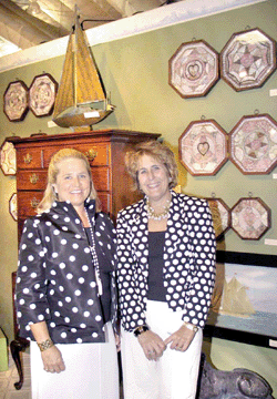 Anne Hamilton and Diana Bittel mustered considerable expertise and resources to create the new Newport Antiques Show.