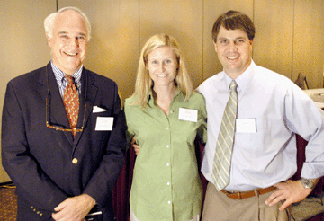 The O'Brien clan from Copley Fine Art Auctions, from left, Stephen, Cinne and Stephen O'Brien, Jr.
