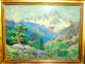 Charles Partridge Adams' watercolor, "Mount Sneffels, Colorado, 1897,†took $4,125.