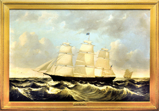 The Fitz Hugh Lane portrait of the clipper ship Star King brought $479,000.