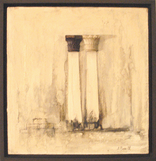 "Two Columns, 1972†by Eugene Rukhin sold for $95,600.