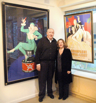 Mickey and Jodi Ross of The Ross Vintage Poster Gallery have opened a second location at 532 Madison Avenue.