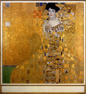 The iconic, dazzling "Adele Bloch Bauer I,†1907, Klimt's most famous masterpiece, was acquired last year by museum co-founder Ronald S. Lauder. He says that "100 years after Klimt immortalized her, Adele has the ability to summon an entire world, along with all the faces and places of that extraordinary era.†Neue Galerie, New York City.