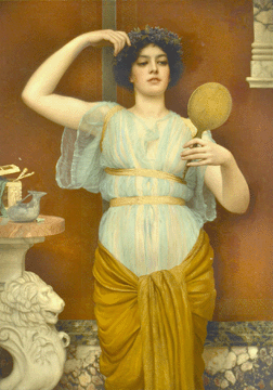 In the European paintings sale, bidding was fierce between a client in the San Francisco salesroom and another in the New York City salesroom for the John William Godward, RBA (British, 1861‱922), oil titled "Ione,†which ultimately brought $684,000.