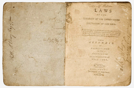 The first book of the Western Expansion printed by W. Maxwell sold for $103,500.