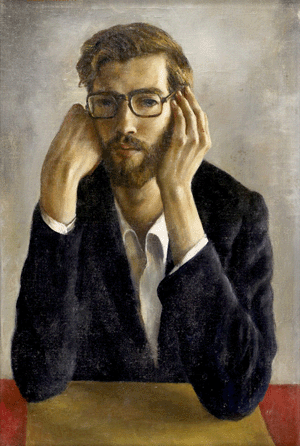 Dickson Reeder (1912‱970), "Portrait of Bill Bomar,†1946, oil on canvas. Old Jail Art Center, Albany Texas, gift of Bill Bomar.