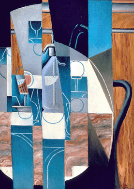 Among the modernists painting in France, Murphy particularly admired the work of Spanish-born Juan Gris, who became a leading Cubist with paintings like "Le Siphon,†1913. The Rose Art Museum, Brandeis University.