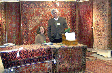 Farrah and Soheil Sasanian, Soheil Oriental Rugs, New York City
