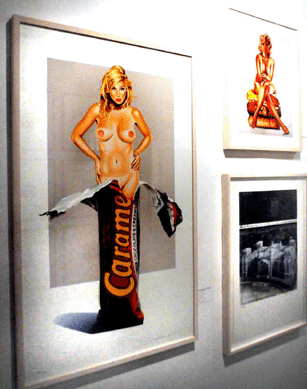 The art of Mel Ramos at Galerie Hafenrichter & Flügel, Nuremberg, Germany.