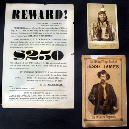 Western items from The Caren Archives, Lincolndale, N.Y.