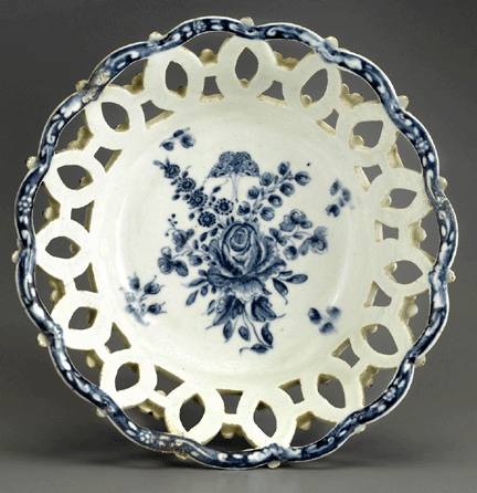 An old applied label on the base of the basket states, "Handed down from grandmother Gardiner's family, Presumably from the Whitehead family※ 2¼ by 6¾ inches. Museum of Fine Arts, Boston, Frederick Brown Fund. Courtesy Museum of Fine Arts, Boston.