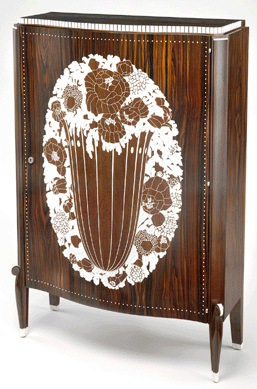 Émile-Jacques Ruhlmann  (French 1879‱933), 1926, État Cabinet, macassar ebony, amaranth, ivory. Metropolitan Museum of Art purchase, Edward C. Moore Jr gift, 1925.