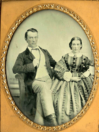 "Charles and Ellen Leissing,†ambrotype, circa 1858. Courtesy of Memorial Hall Museum, Deerfield, Mass. 