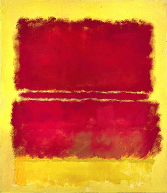 The glorious red and yellow "No. 15†by Mark Rothko, 1952, commanded $50,441,000, the second highest total for a work by the artist. 
