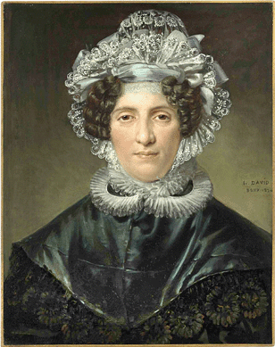 Jacques-Louis David (1748‱825), "Portrait of Madame Ramel de Nogaret,†oil on canvas, 23 3/8 by 18¼ inches, signed and dated "L. David / BRVX †1820†lower left, was a post auction sale.