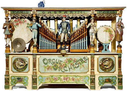 The French fairground organ by Gasparini found a new home in a South Korean museum for $46,000.