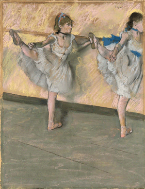 Edgar Degas (1834‱917), "Danseuses à la barre,†circa 1880, fetched $26,504,138 (second highest price for the artist at auction).