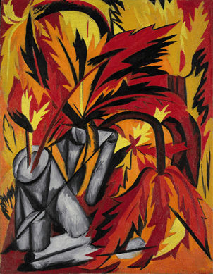 Natalia Goncharova (Russian, 1881‱962), "Les fleurs,†circa 1912, brought $10,870,506 (world record price for the artist at auction, world record price at auction for a female artist).